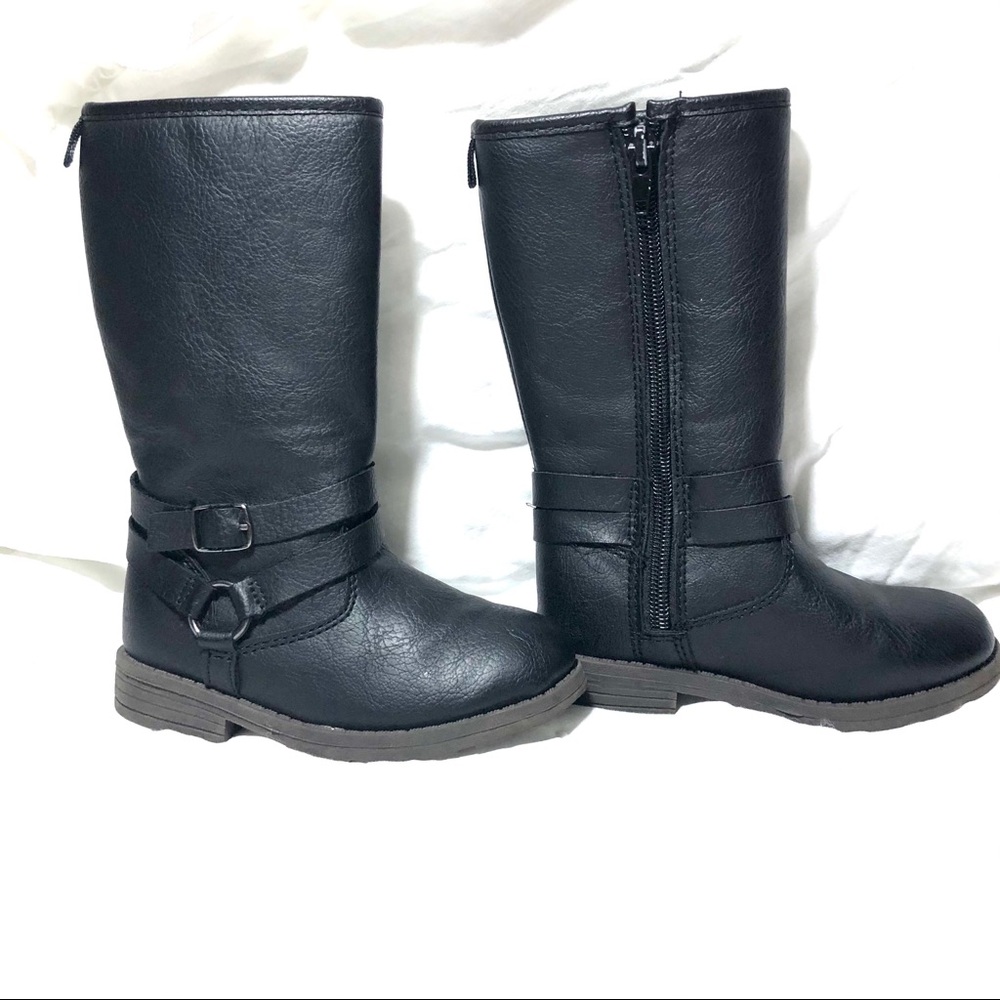 Carter’s toddler girl tall boot black size 7
